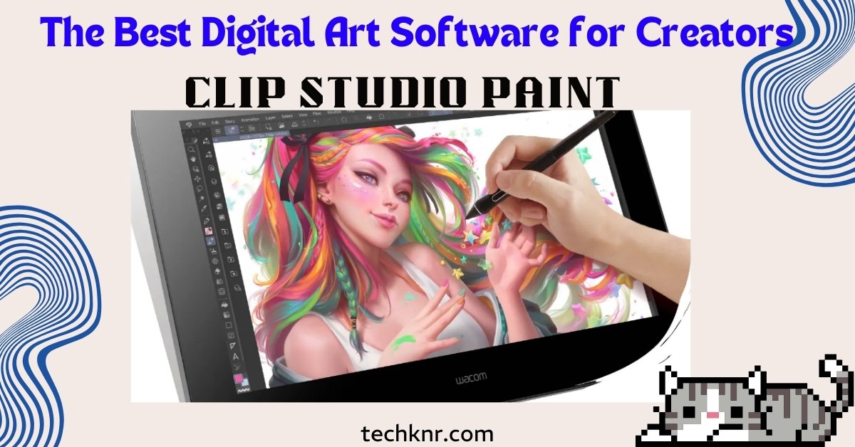 Clip studio paint software